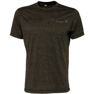 TRICOU SAVAGE GEAR FIGHTER STRETCH BURNT OLIVE MELANGE MAR.XXL
