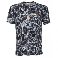 Tricou Savage Gear Night Uv Black Waterprint Mar.xxl Tricou Savage Gear Night Uv Black Waterprint Mar.xxl