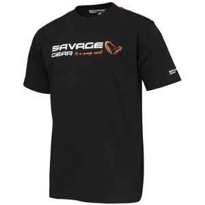 TRICOU SAVAGE GEAR  SIGNATURE LOGO BLACK INK MAR.L TRICOU SAVAGE GEAR  SIGNATURE LOGO BLACK INK MAR.L