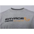 TRICOU SAVAGE GEAR  SIGNATURE LOGO GREY MELANGE MAR.XL TRICOU SAVAGE GEAR  SIGNATURE LOGO GREY MELANGE MAR.XL