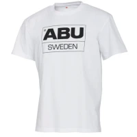 Tricou ABU GARCIA Legacy Sweden Logo T-Shirt, Alb, Marimea XL