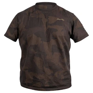 Tricou Avid Carp Distortion Camo T-Shirt XXL