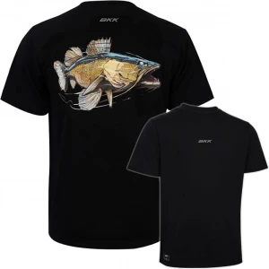 Tricou BKK Casual Zander, Black, Marime 4XL