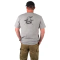 Tricou BLACK CAT Grey Marl T-Shirt, Marime S Tricou BLACK CAT Grey Marl T-Shirt, Marime S