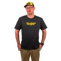 Tricou BLACK CAT Logo Black T-Shirt, Marime 3XL Tricou BLACK CAT Logo Black T-Shirt, Marime 3XL