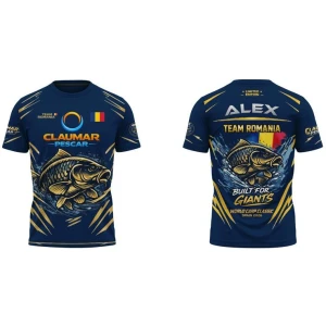 Tricou CLAUMAR „Built for Giants” – Ediția World, Carp Classic 2026, Alex, Marimea XXL
