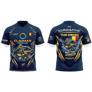Tricou CLAUMAR „Built for Giants” – Ediția World, Carp Classic 2026, Iordache, Marimea L