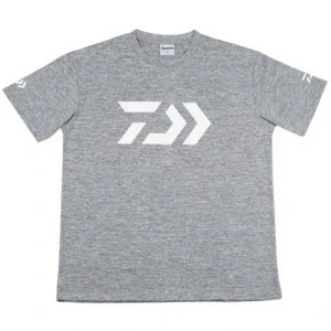 Tricou DAIWA D Old Shirt Short Sleeve 31, Light Gray, Marime M