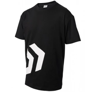 Tricou Daiwa Angler Negru Alb, Marime XL Tricou Daiwa Angler Negru Alb, Marime XL