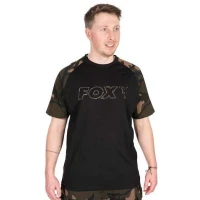 Tricou FOX Black Camo Outline T, Masura S