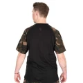 Tricou FOX Black Camo Outline T, Masura XL