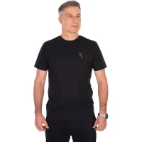 Tricou Fox Classic T, Black & Orange, Marimea Xl