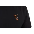 Tricou FOX Classic T, Black & Orange, Marimea XXXL