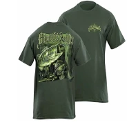 Tricou Flying Fisherman Midnight Angler Bass Hunter Tee XXL