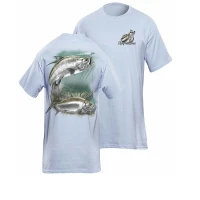 Tricou Flying Fisherman Tarpon Light Blue Tee XXL Tricou Flying Fisherman Tarpon Light Blue Tee XXL
