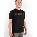 Tricou Fox Black Camo Chest Print T-Shirt, Marime M Tricou Fox Black Camo Chest Print T-Shirt, Marime M