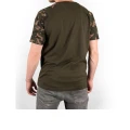Tricou Fox Raglan Black Camo Sleeves T-Shirt, Marime M Tricou Fox Raglan Black Camo Sleeves T-Shirt, Marime M