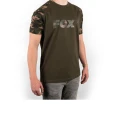 Tricou Fox Raglan Black Camo Sleeves T-Shirt, Marime M Tricou Fox Raglan Black Camo Sleeves T-Shirt, Marime M