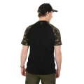 Tricou Fox cu maneca scurta Raglan T-Shirt Black Camo Marime XL