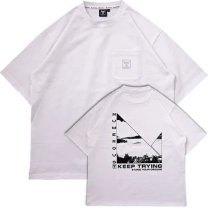 Tricou Jackall Graphinc Tee Water Side, White, Marime L Tricou Jackall Graphinc Tee Water Side, White, Marime L