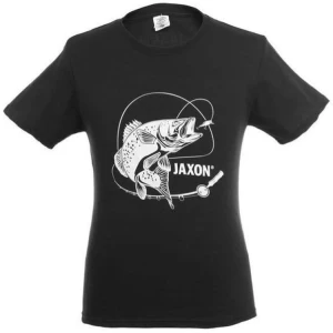 Tricou Jaxon Zander Negru, Marime XL Tricou Jaxon Zander Negru, Marime XL