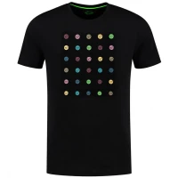 Tricou Korda Le Dot, Black, Marime L