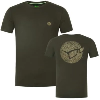 Tricou Korda Birdnest Tee, Dark Olive, Marime Xl Tricou Korda Birdnest Tee, Dark Olive, Marime Xl