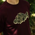 Tricou Korda Outline Tee, Burgundy , Marime M Tricou Korda Outline Tee, Burgundy , Marime M