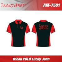 Tricou Lucky John Polo T-shirt Marime M