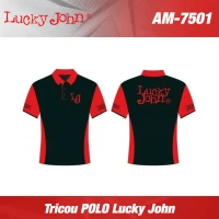 Tricou Lucky John Polo T-shirt Marime M Tricou Lucky John Polo T-shirt Marime M