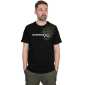 Tricou MATRIX Hex Print T-Shirt, Black, Marime 3XL