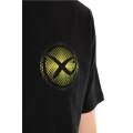 Tricou MATRIX Large Fade T-Shirt, Black/Lime, Marime 3XL