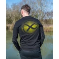 Tricou MATRIX Large Fade T-Shirt, Black/Lime, Marime M