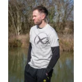 Tricou MATRIX Large Mesh Logo T-Shirt, Grey, Marime 2XL