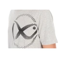 Tricou MATRIX Large Mesh Logo T-Shirt, Grey, Marime 3XL
