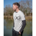 Tricou MATRIX Large Mesh Logo T-Shirt, Grey, Marime L
