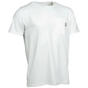 Tricou NASH Make It Happen Badge Pocket T Shirt Ecru, Marime 2XL