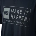 Tricou NASH Make It Happen Coordinates T Shirt Black, Marime M Tricou NASH Make It Happen Coordinates T Shirt Black, Marime M