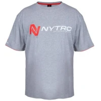 Tricou Nytro Light Marl Grey Tee Shirt, Marime 2xl