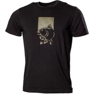 Tricou Nash Make It Happen T-Shirt Fish Logo, Black, Marime L