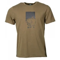 Tricou Nash Make It Happen T-shirt Fish Logo, Green, Marime Xxl