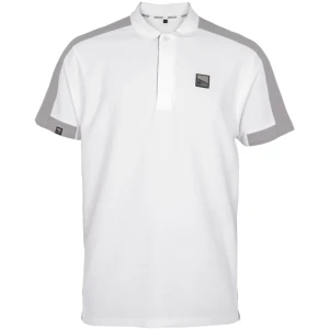 Tricou PRESTON Core Collection Polo, White, Marime 4XL