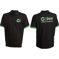 Tricou Polo SENSAS World Champion Black, Marime XL