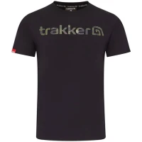 Tricou Trakker CR Logo T-Shirt Black Camo, Marime M