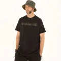 Tricou Trakker CR Logo T-Shirt Black Camo, Marime M