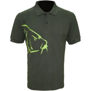 Tricou Zfish Carp Polo T-Shirt, Olive Green, Marimea L