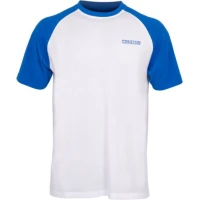 Triocu PRESTON Lightweight White Raglan T-Shirt, Marimea XL