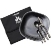Set Prologic  Farfurie plus Tacamuri Black Fire Set Prologic  Farfurie plus Tacamuri Black Fire