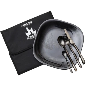 Set Prologic  Farfurie plus Tacamuri Black Fire Set Prologic  Farfurie plus Tacamuri Black Fire