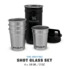 Set Stanley Butelca + 4 pahare Adventure The Nesting Shot Glass Set Matte Black Pebble  Set Stanley Butelca + 4 pahare Adventure The Nesting Shot Glass Set Matte Black Pebble